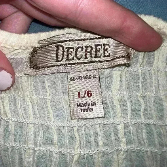 Decree Embroidered Strapless Tunic - Picture 3 of 5